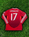 #17 Garnacho – Manchester United Longsleeve Heimtrikot 2024/25
