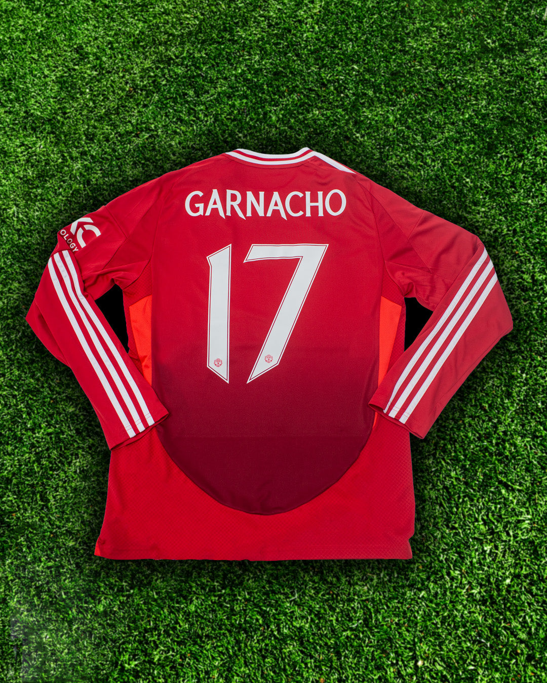 #17 Garnacho – Manchester United Longsleeve Heimtrikot 2024/25