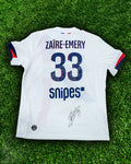 #33 Zaïre-Emery – Paris Saint-Germain Auswärtstrikot 2024-2026 (signiert)
