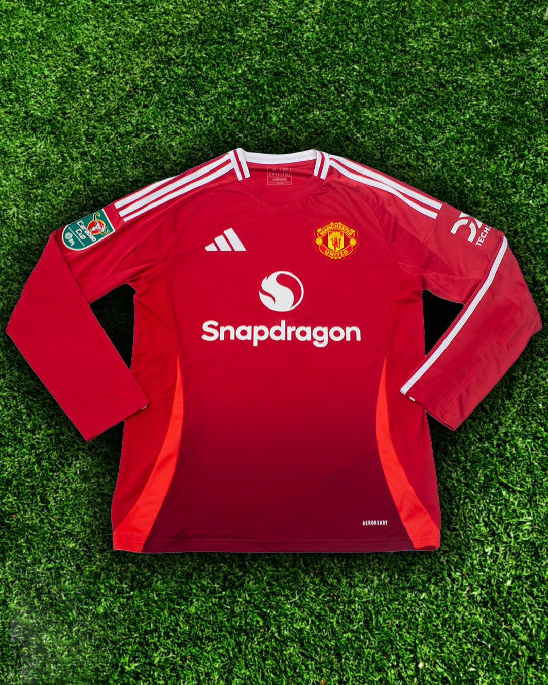 #17 Garnacho – Manchester United Longsleeve Heimtrikot 2024/25